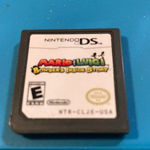 WITH strategy guide & Mario and Luigi Bowser's Inside Story for Nintendo DS!!!!